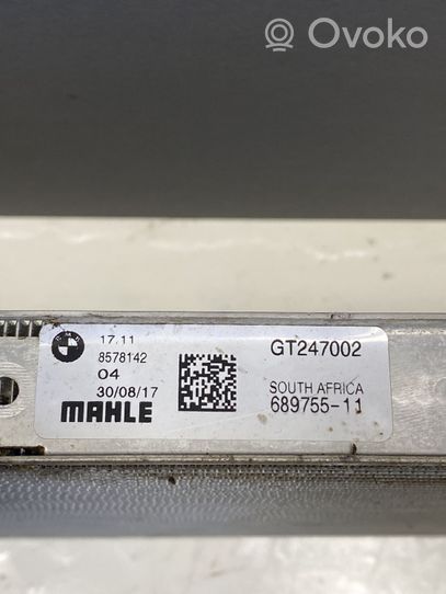 BMW X3 G01 Radiatore di raffreddamento 8578142