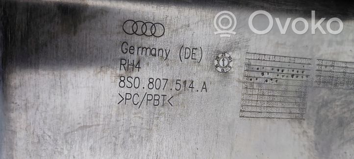 Audi TT TTS RS Mk3 8S Listwa dolna zderzaka tylnego 8S0807514A