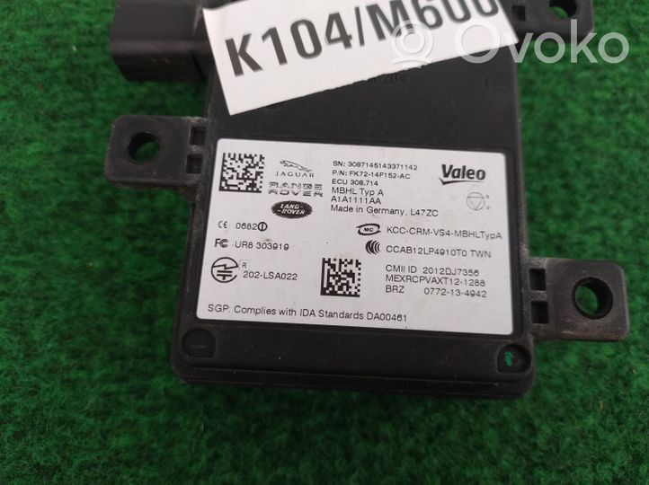 Land Rover Range Rover Sport L494 Capteur radar d'angle mort FK72-14F152-AC