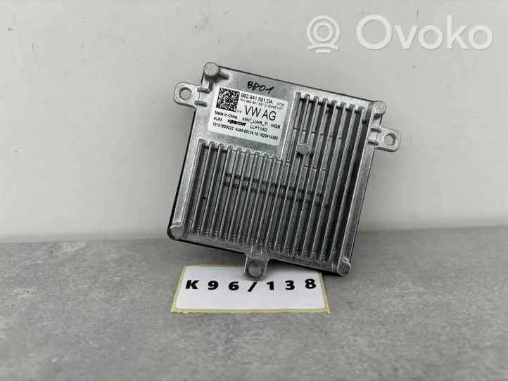 Volkswagen Golf VII Module de contrôle de ballast LED 992941591DA