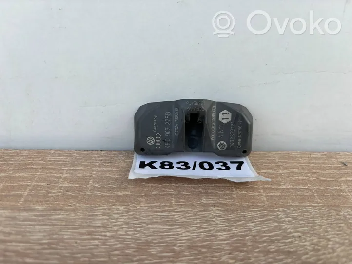 Audi A6 S6 C6 4F Capteur de pression des pneus 4F0907275B