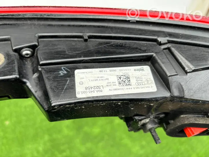 Audi Q4 Sportback e-tron Éclairage de plaque d'immatriculation 89A945095B