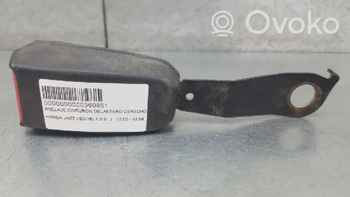 Honda Jazz Boucle de ceinture de sécurité avant 