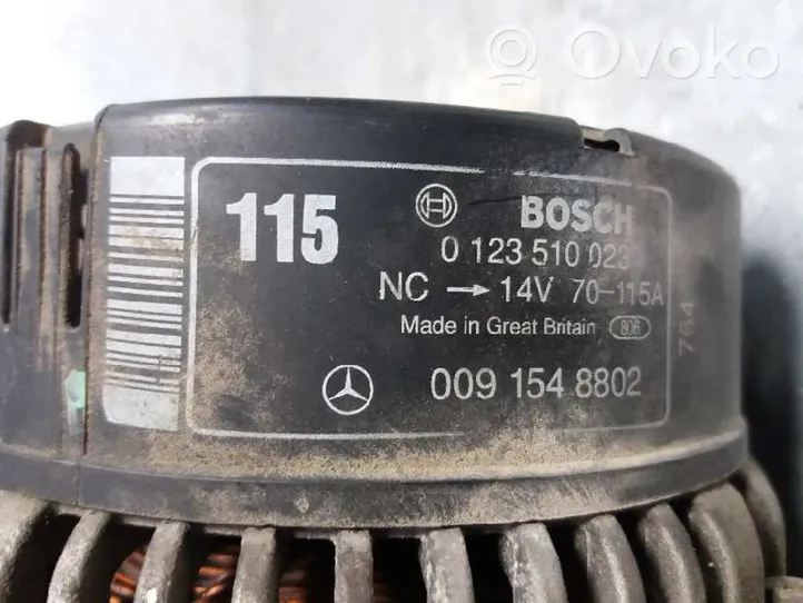 Mercedes-Benz S W140 Генератор 0091548802