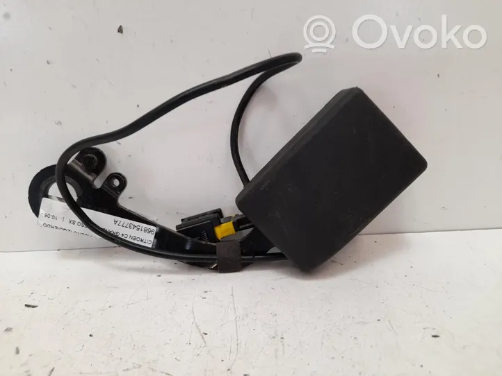 Citroen C4 Grand Picasso Boucle de ceinture de sécurité arrière 9681543777A