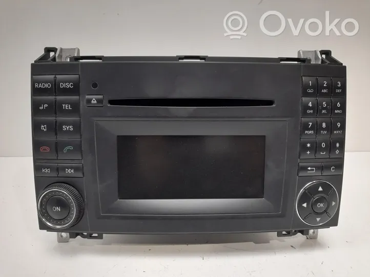 Mercedes-Benz B W245 Panel / Radioodtwarzacz CD/DVD/GPS A1694603916