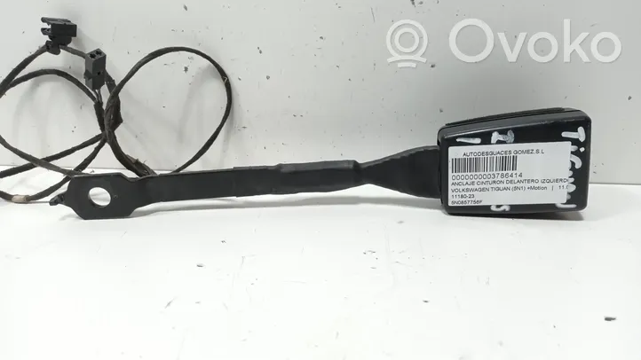 Volkswagen Tiguan Boucle de ceinture de sécurité avant 5N0857756F