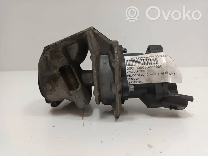 Toyota Aygo AB10 Zawór EGR 9673258680