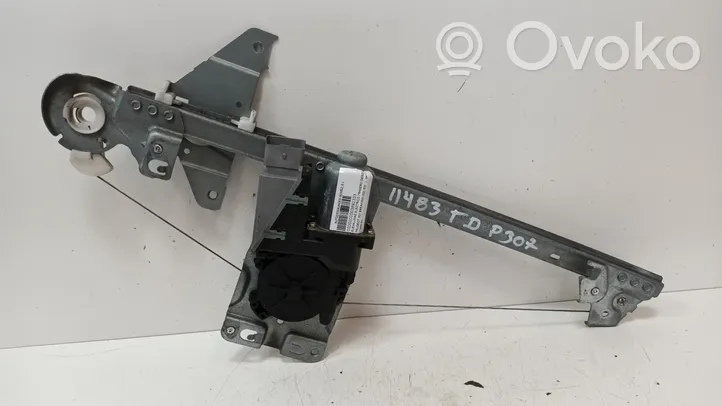 Renault Megane I Rear door window regulator with motor 