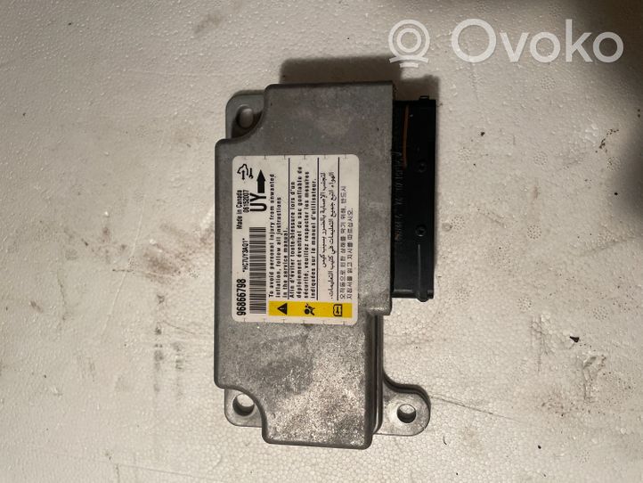 Opel Antara Module de contrôle airbag 96866798