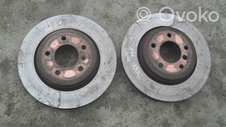 BMW 3 E46 Aizmugurējais bremžu disks 