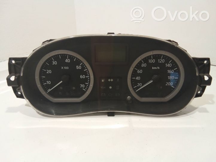 Dacia Logan I Compteur de vitesse tableau de bord P8200752820