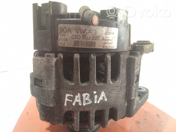 Skoda Fabia Mk1 (6Y) Alternator Sg9b057