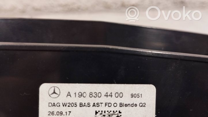 Mercedes-Benz AMG GT R190 C190 Griglia di ventilazione centrale cruscotto A1908304400