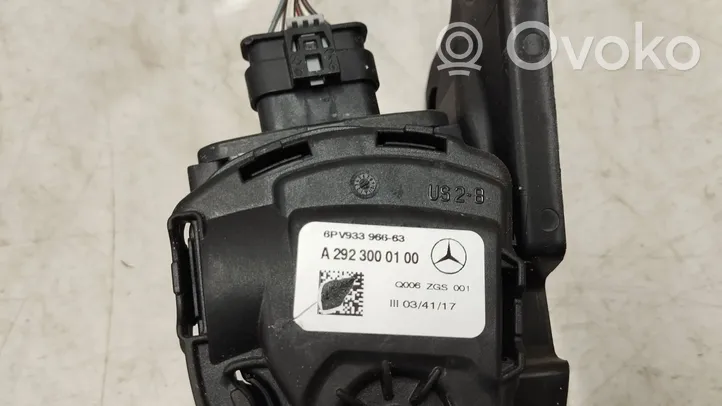 Mercedes-Benz GLE (W166 - C292) Pedale dell’acceleratore A2923000100