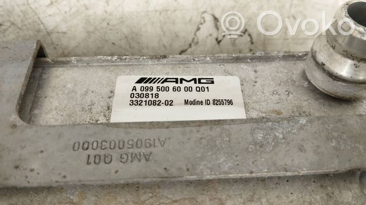 Mercedes-Benz AMG GT R190 C190 Vaihteistoöljyn jäähdytin (käytetyt) A0995006000