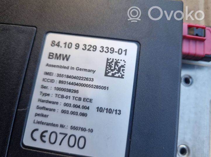 BMW 5 F10 F11 Module unité de contrôle Bluetooth 9329339