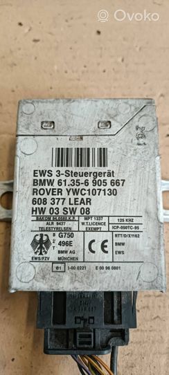 BMW 5 E60 E61 Imobilaizera vadības bloks 6905667