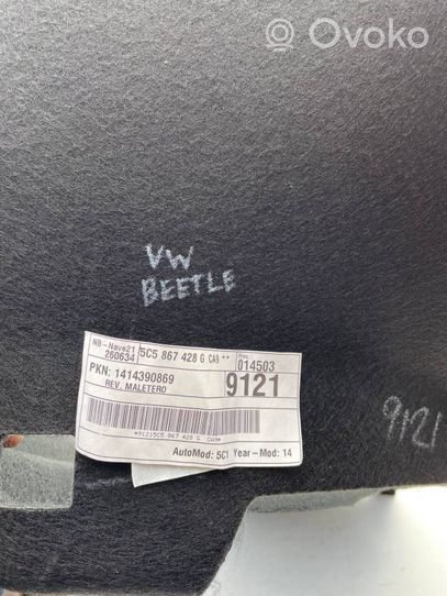Volkswagen Beetle A5 Rivestimento pannello laterale del bagagliaio/baule 5C5867428g
