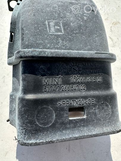 Mini Cooper Hatch Hardtop Jarrujen jäähdytysilmakanava 7266547