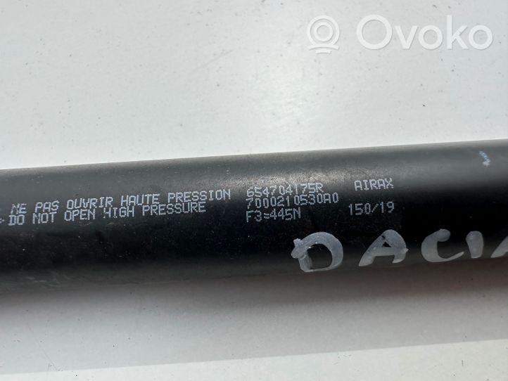 Dacia Lodgy Vérin, capot-moteur 654704175R