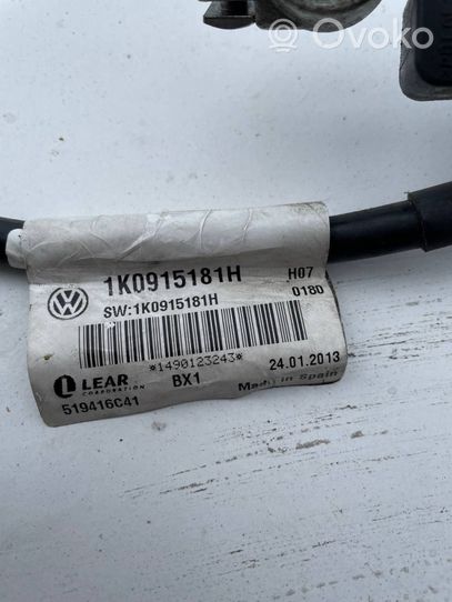 Volkswagen PASSAT B7 Mīnusa vads (akumulatora) 1K0915181H