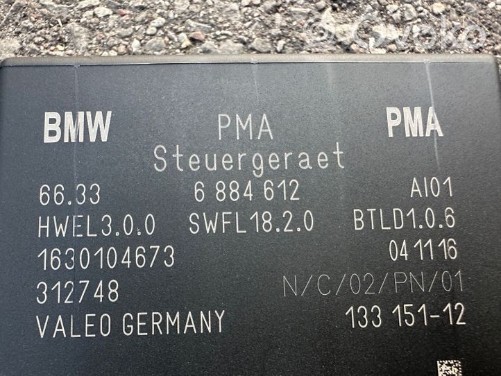 BMW 2 F45 Pysäköintitutkan (PCD) ohjainlaite/moduuli 6884612