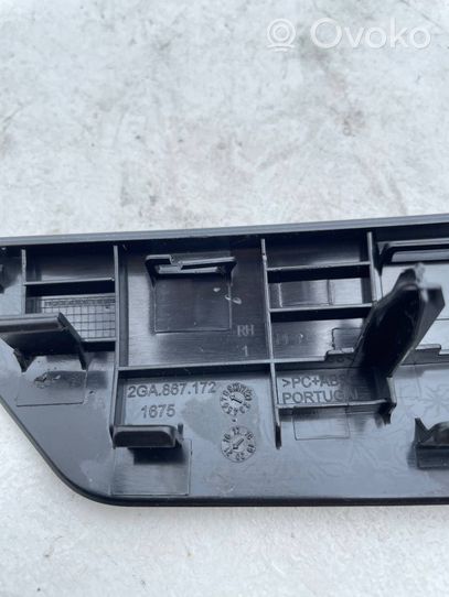 Volkswagen T-Roc Zaślepka klamki z otworem na kluczyk 2GA867172