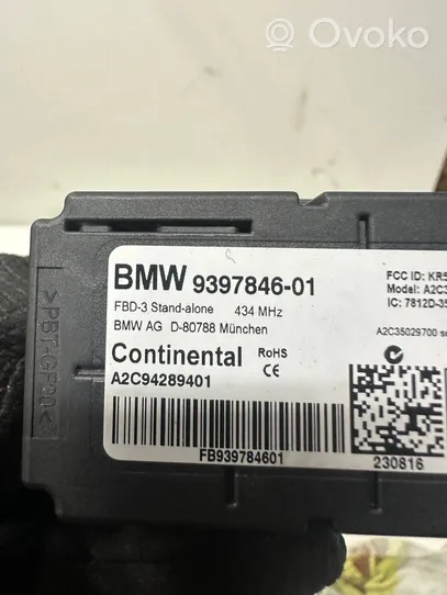 BMW 2 F45 Moduł / Sterownik anteny 9397846
