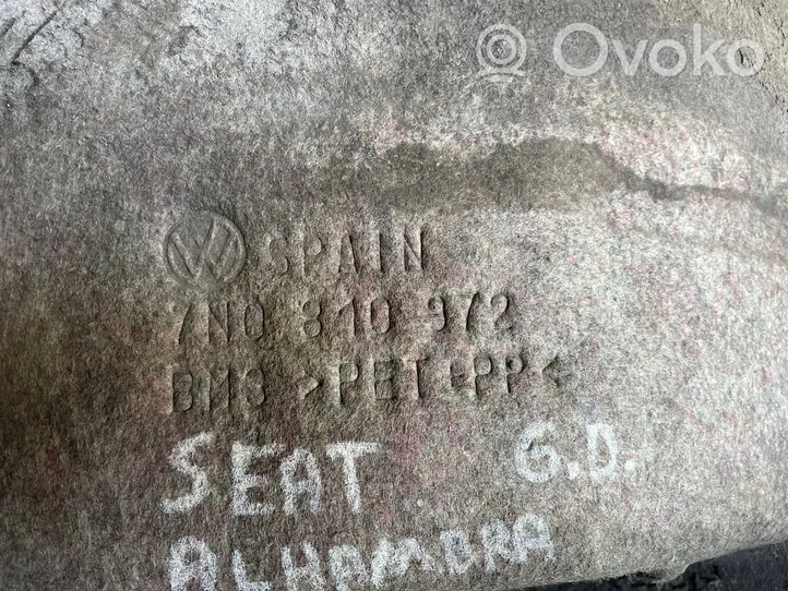 Seat Alhambra (Mk2) Pare-boue arrière 7N0810972
