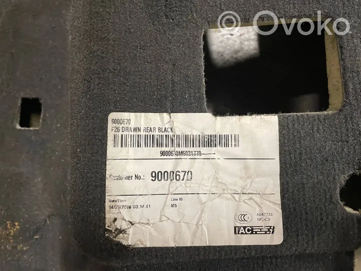 BMW X4 F26 Tappeto per interni 9000670