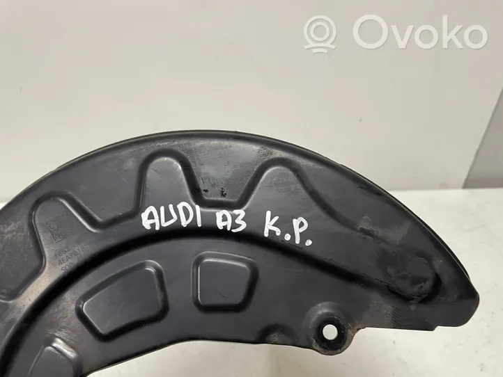 Audi A3 S3 8V Front brake disc dust cover plate 5Q0615311