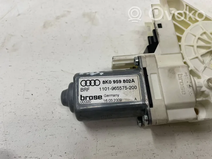 Audi A4 S4 B8 8K Moteur de lève-vitre de porte avant 8K0959802