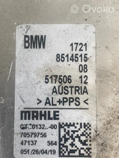 BMW 3 F30 F35 F31 Radiatore dell’olio del cambio 8514515