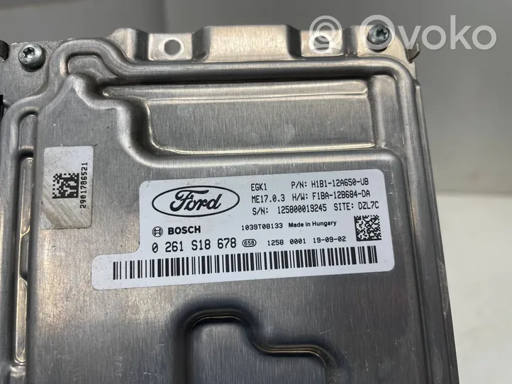 Ford Fiesta Moottorin ohjainlaite/moduuli H1B112A650UB