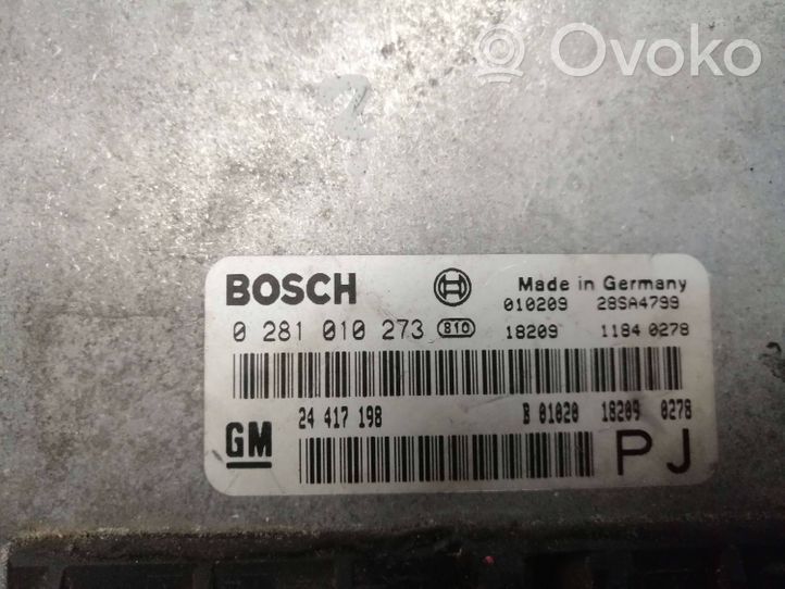 Opel Omega B1 Calculateur moteur ECU 24417198