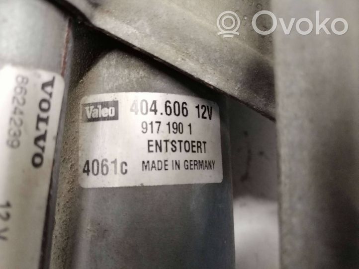 Volvo S60 Mechanizm i silniczek wycieraczek szyby przedniej / czołowej 9171901