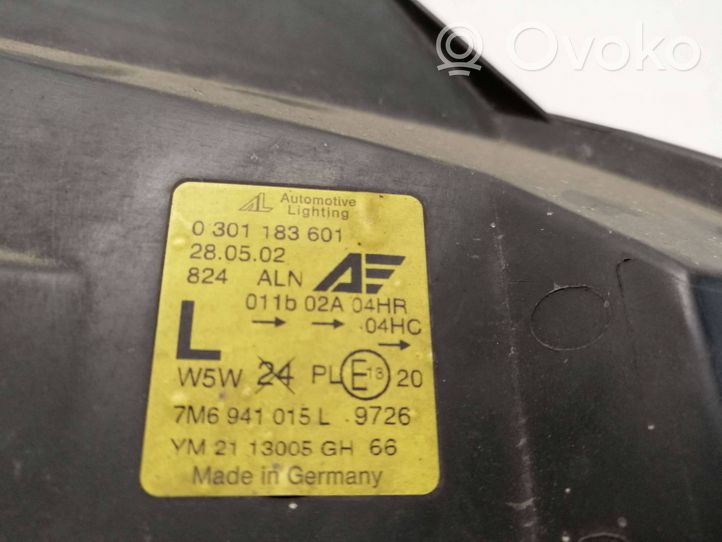 Ford Galaxy Lampa przednia 7M6941015L