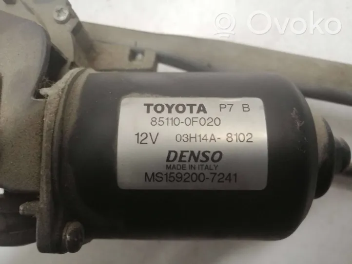 Toyota Corolla Verso E121 Комплект механизма стеклоочистителей 851100F020