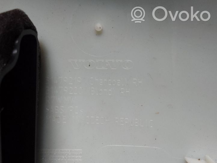 Volvo S60 B-pilarin verhoilu (yläosa) 31479219