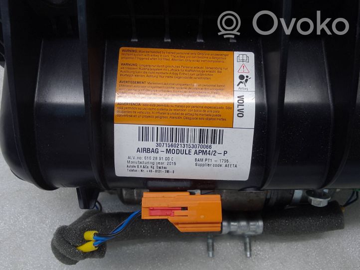 Volvo V60 Poduszka powietrzna Airbag pasażera 616289100C