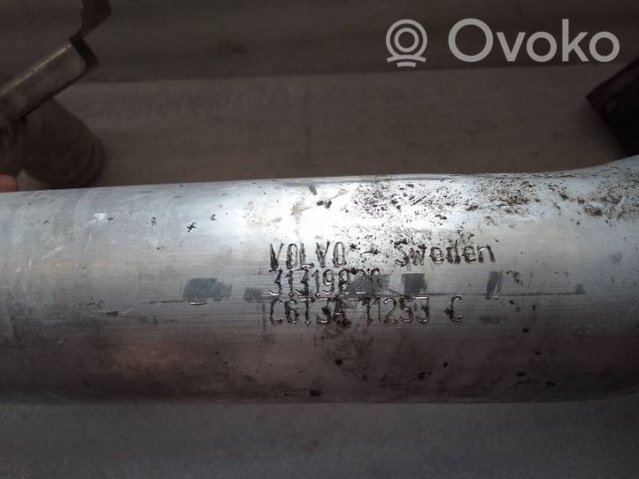 Volvo S60 Tube d'admission de tuyau de refroidisseur intermédiaire 31319820