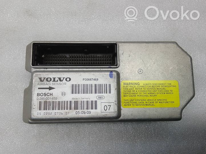 Volvo V70 Turvatyynyn ohjainlaite/moduuli P30667469