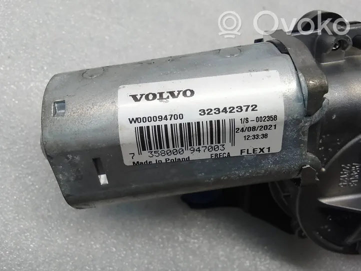 Volvo V60 Motorino del tergicristallo del lunotto posteriore 32342372