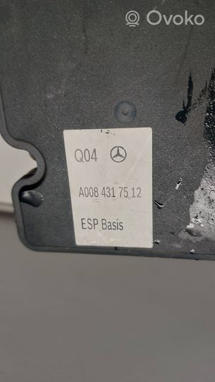 Mercedes-Benz A W176 Pompe ABS A0084317512