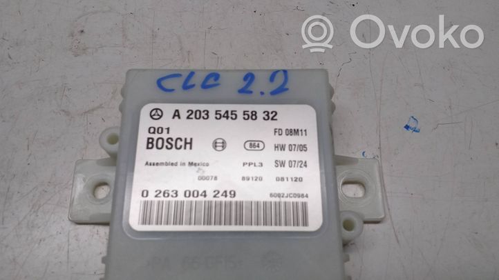 Mercedes-Benz CLC CL203 Parking PDC control unit/module A2035455832