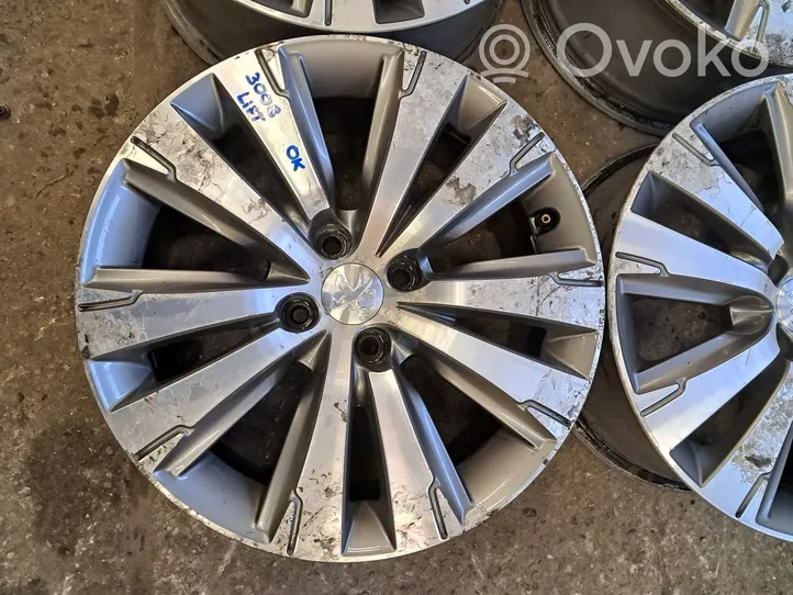 Peugeot 3008 I R17 alloy rim 9802462377