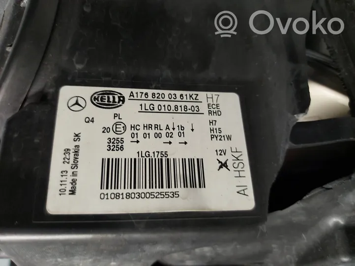 Mercedes-Benz A W176 Phare frontale A1768200361