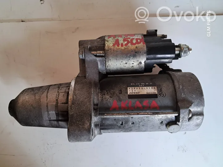 Mercedes-Benz A W176 Starter motor A2709060026