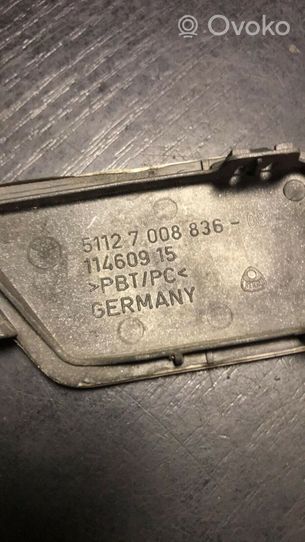 BMW 6 E63 E64 Abdeckung Deckel Abschleppöse hinten 7008836